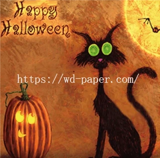 Halloween papye dine napkin